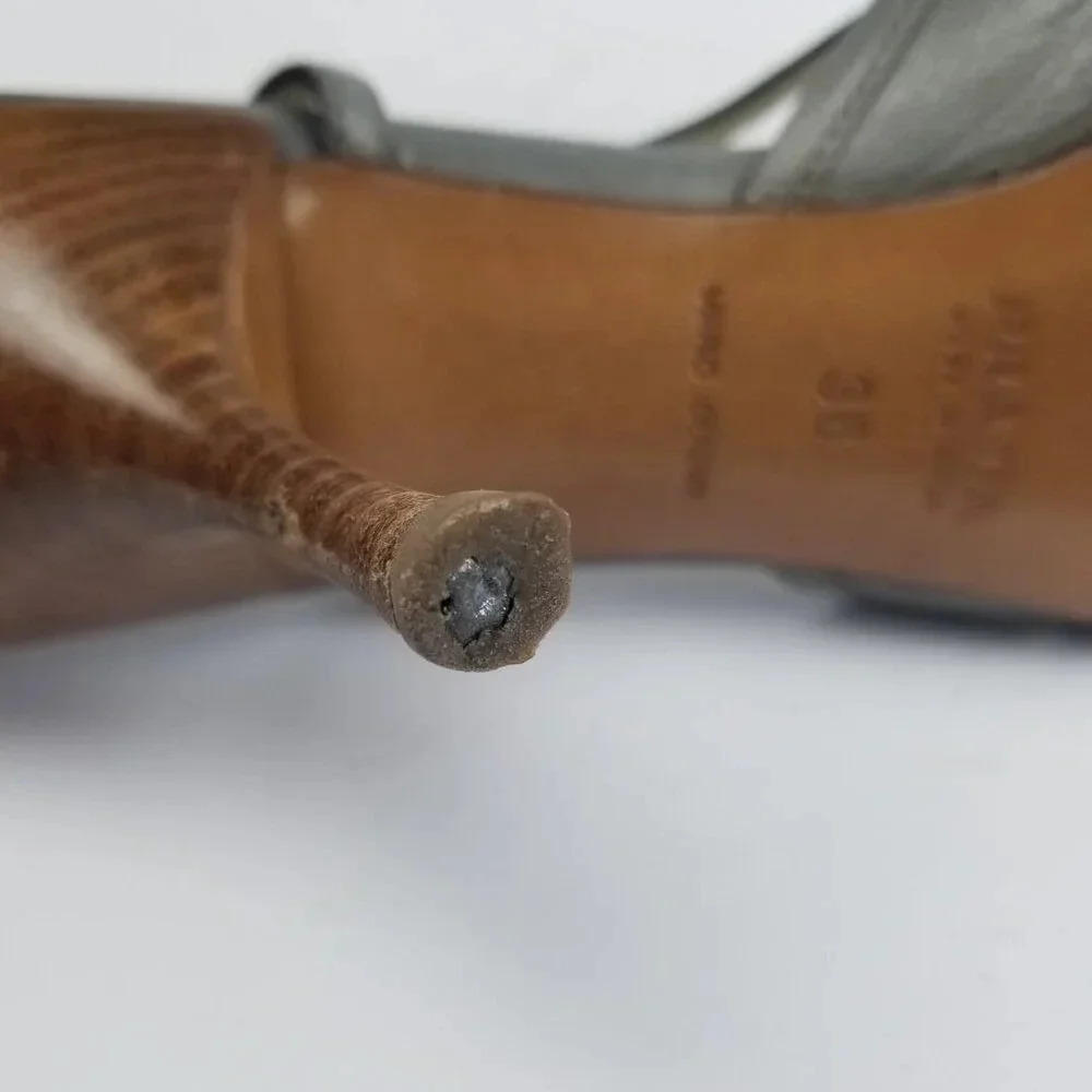 Prada Gray Women's Heels - Picture 7 of 11